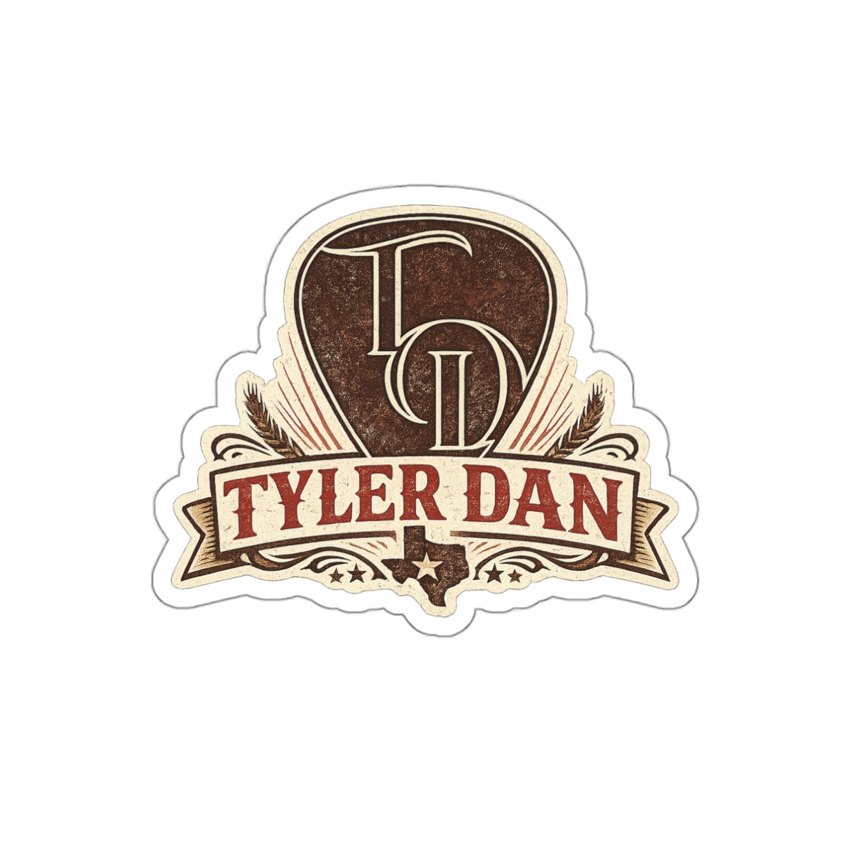 Tyler Dan Sticker 3x3